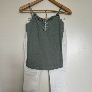 Talbots Striped summer tank